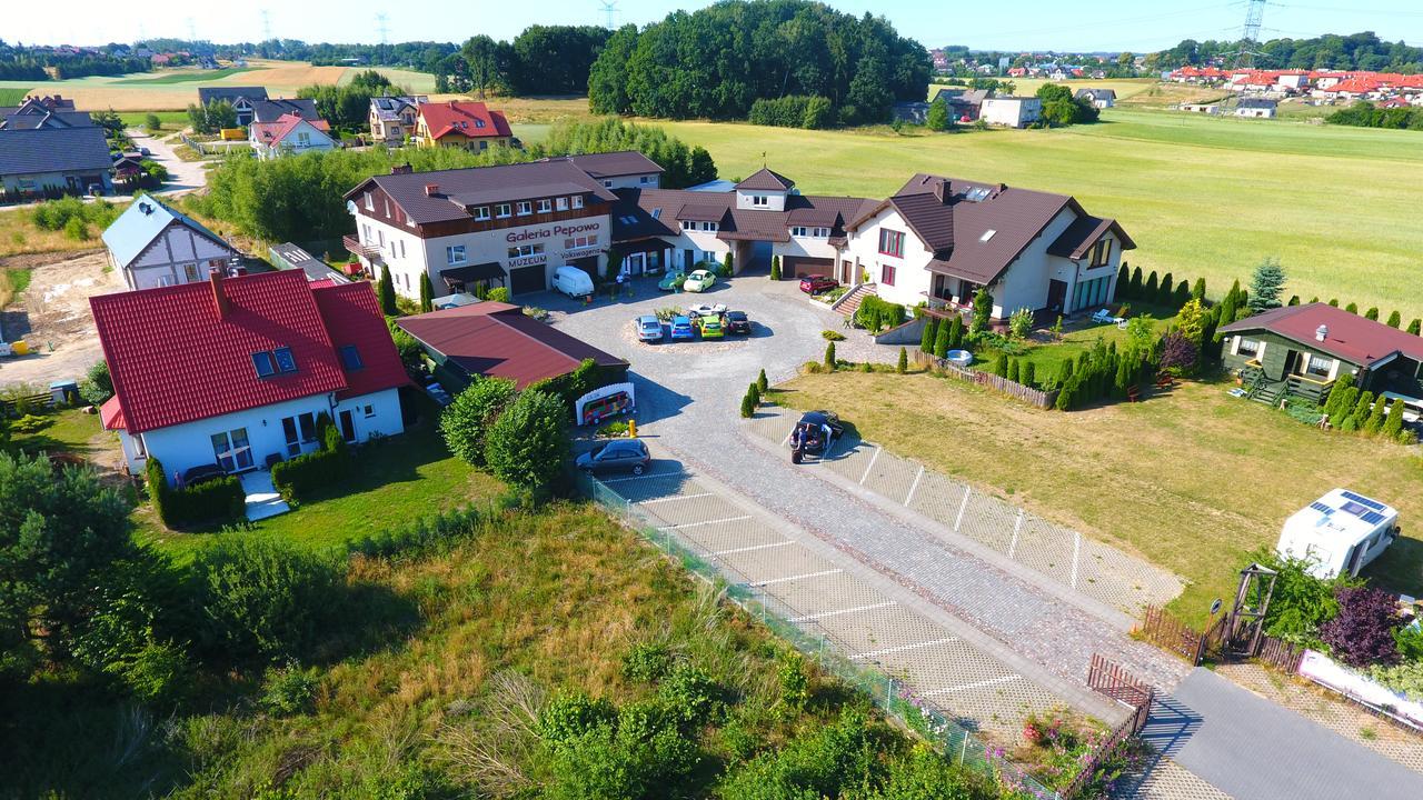 Ferienwohnung Galeria Pepowo Zuckau Exterior foto